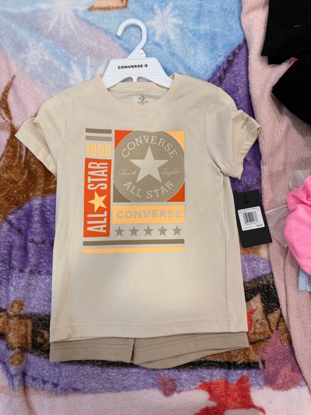 Converse Kids Beige All Star set